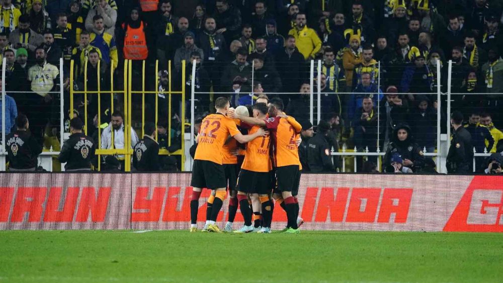 Galatasaray Kadıköy’de son 4 maçta 3. galibiyetini aldı