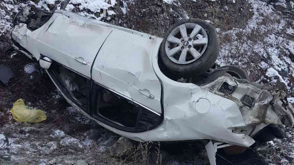Giresun'da cenaze yolunda trafik kazası 6 yaralı