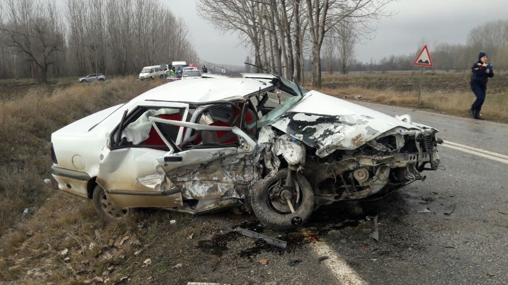 Tokat’ta trafik kazası 7 yaralı