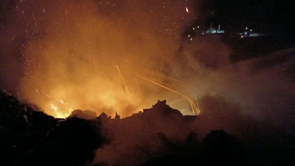Yalova’da katı atık tesisinde yangın