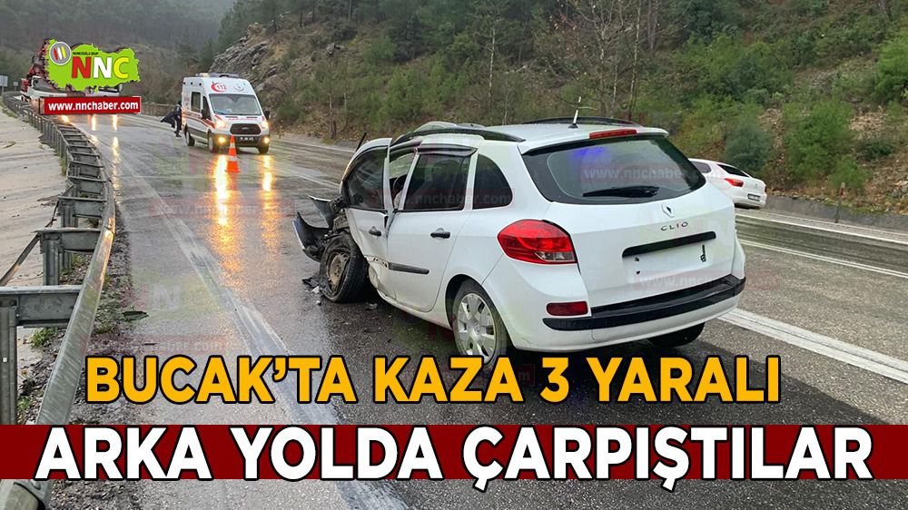 Antalya Isparta karayolu kaza 3 yaralı