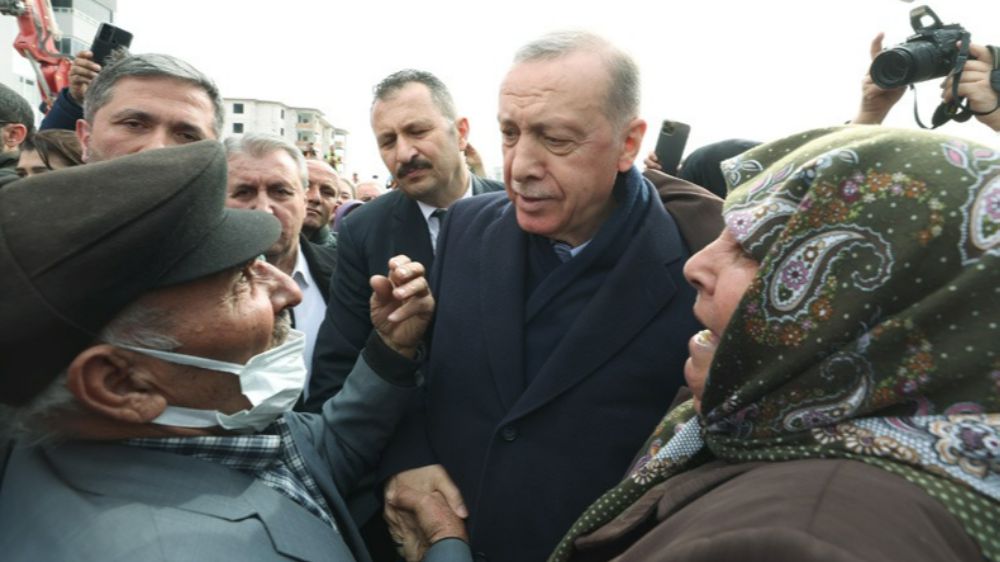 Cumhurbaşkanı Erdoğan'dan, MÜSİAD konteyner kentini ziyaret