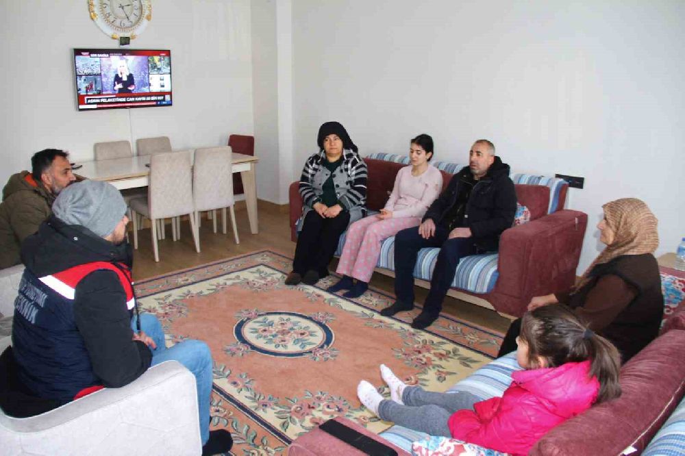 Malatya’da TOKİ’de kalan vatandaşlar güven içerisinde yaşıyorlar
