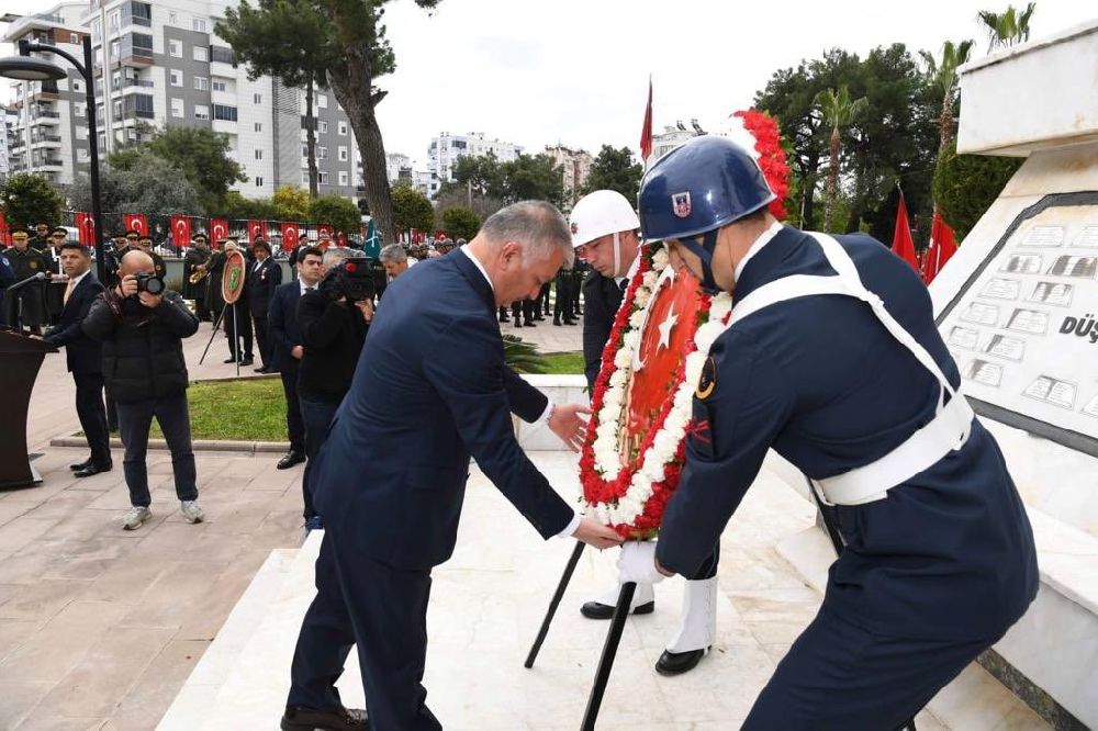 Antalya'da 18 Mart Şehitleri Anma Günü ve Çanakkale Deniz Zaferi