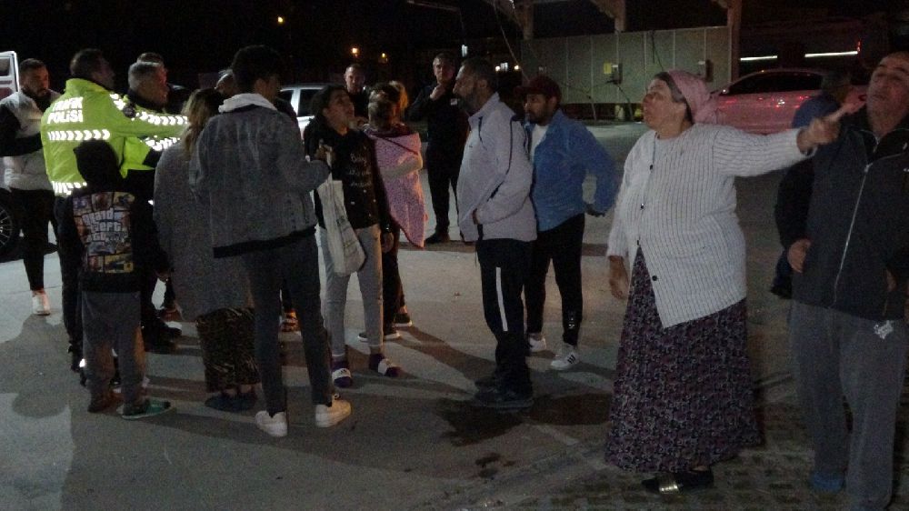 Antalya'da depremzede aile ölümden döndü