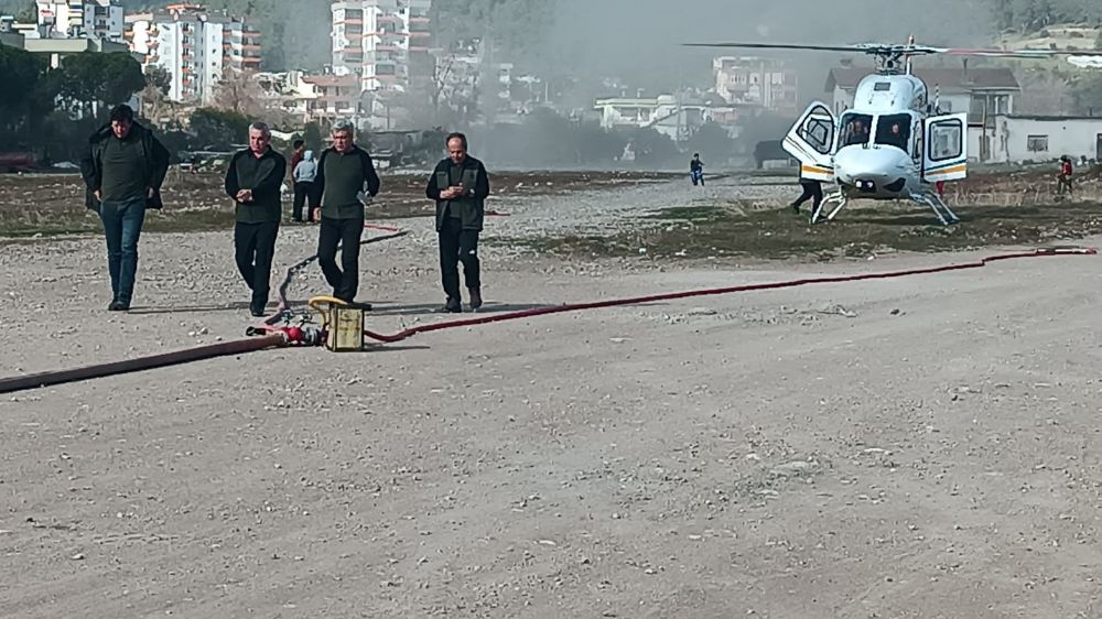 Antalya'da yangın ekibine işbaşı eğitimi