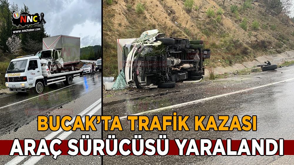 Antalya Isparta karayolunda kaza; 1 yaralı