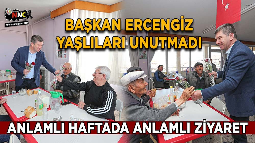Başkan Ali Orkun Ercengiz, yaşlıları unutmadı
