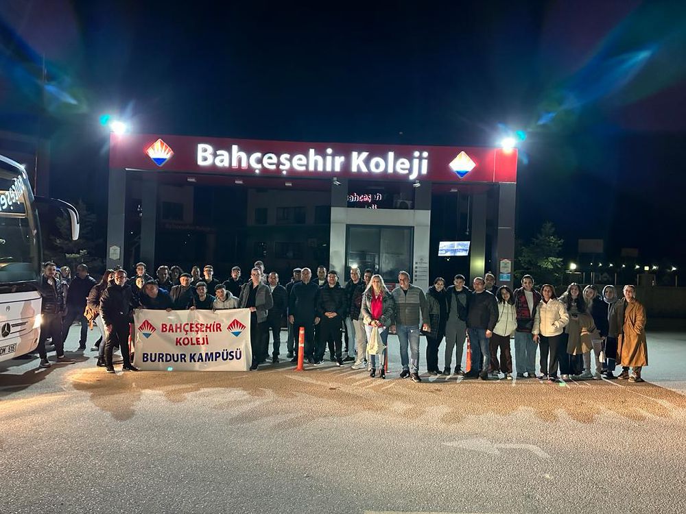 Burdur Bahçeşehir Koleji yurtdışı eğitim gezisinde !