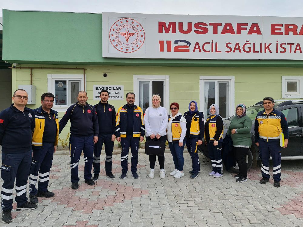Burdur'da 112 Acil Sağlık Hizmetlerine saha değerlendirmesi