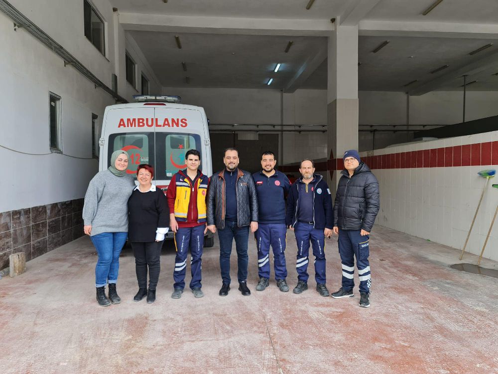 Burdur'da 112 Acil Sağlık Hizmetlerine saha değerlendirmesi