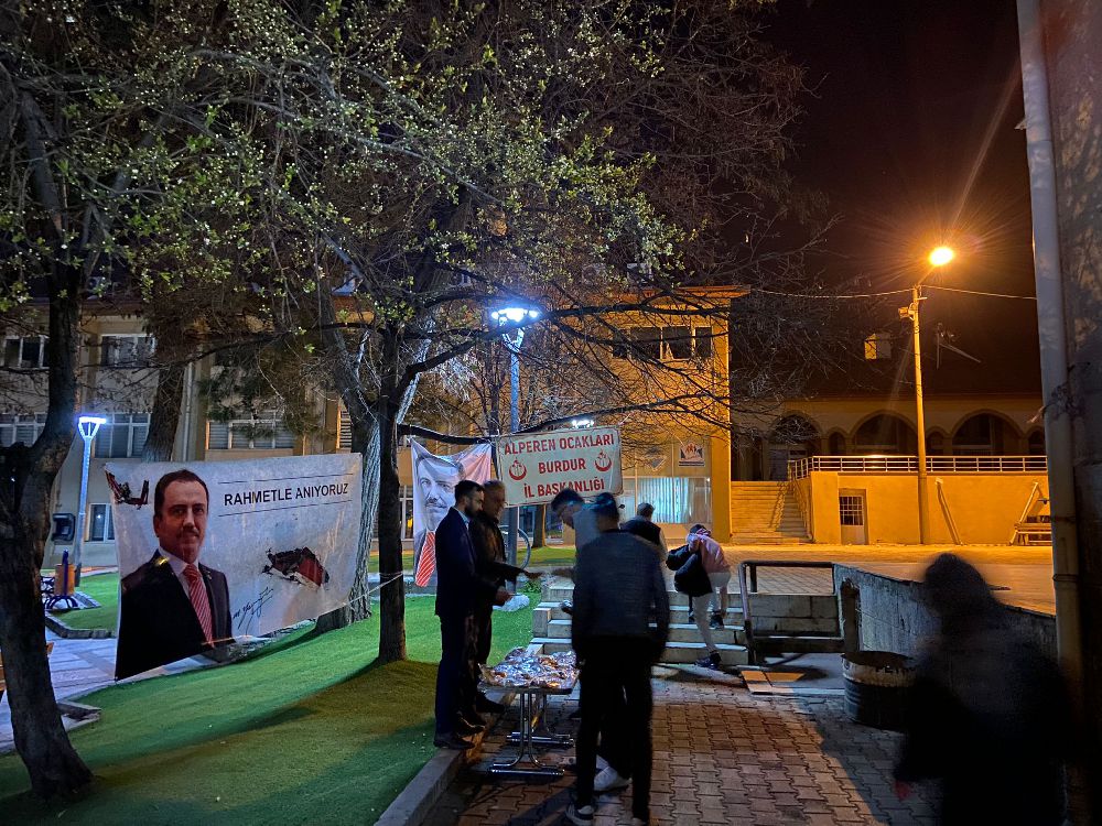 Burdur'da Alperen Ocakları Lider Muhsin Başkanı Unutmadı