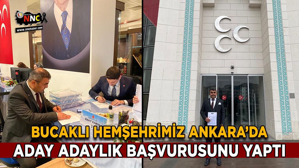 Burdur'da Fevzi Kaya, MHP Milletvekili Aday Adaylığı başvurusunu yaptı