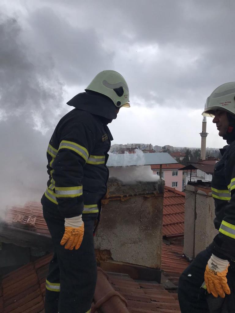 Burdur'da yangın; dumanlar korkuttu
