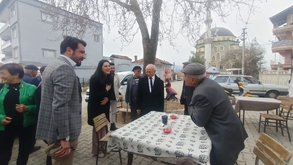 Burdur milletvekili A. Adayı Hülya Gümüş'den Gölhisar köylerini ziyaret
