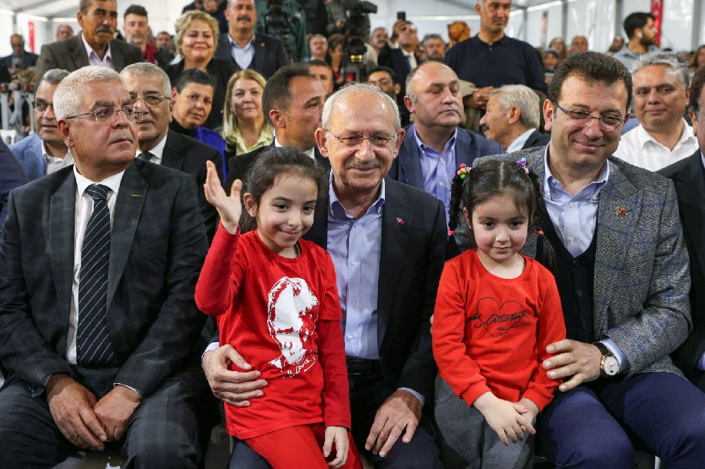 CHP Genel Başkanı ve Cumhurbaşkanı Adayı Kemal Kılıçdaroğlu, Gaziantep'te