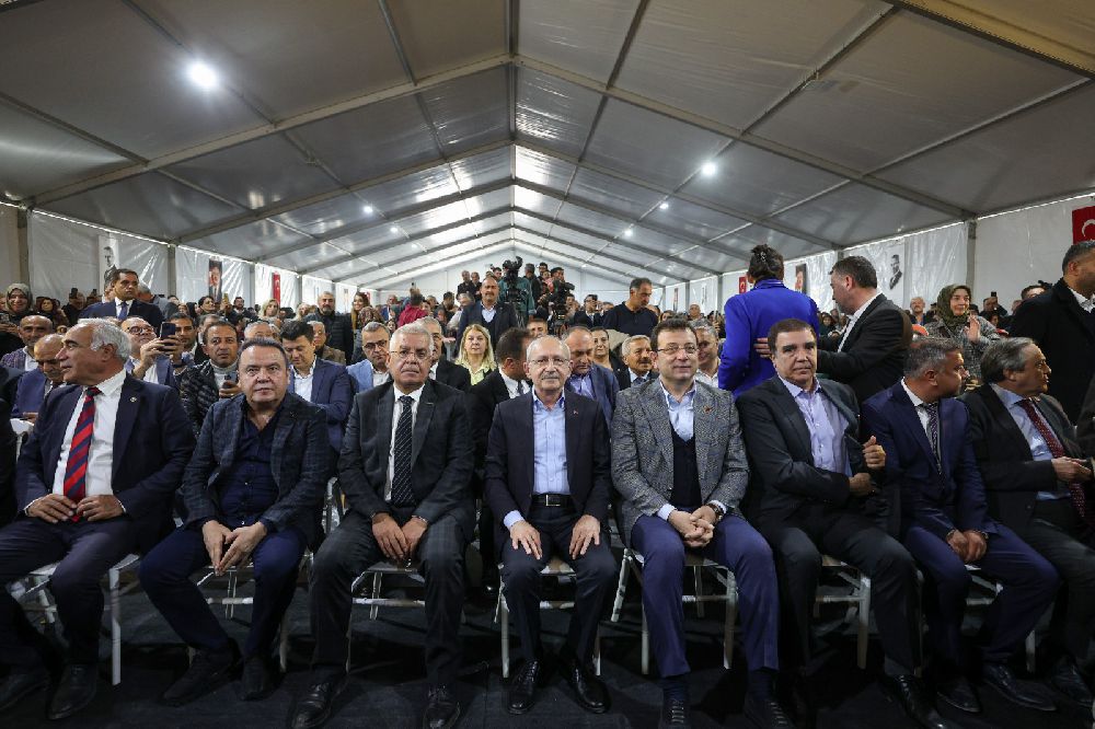 CHP Genel Başkanı ve Cumhurbaşkanı Adayı Kemal Kılıçdaroğlu, Gaziantep'te