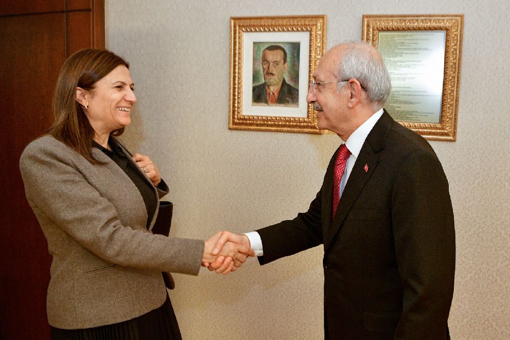 Cumhurbaşkanı adayı Kemal Kılıçdaroğlu, avukat Türkan Elçi ile görüştü