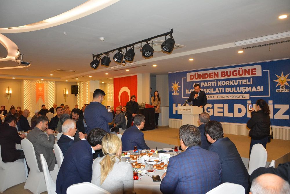 Dışişleri Bakanı Çavuşoğlu Seçim Startını Korkuteli’den Verdi
