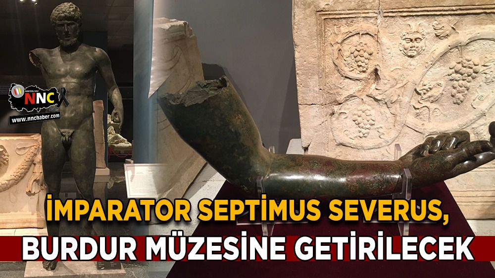 İmparator Septimus Severus, Burdur'a geliyor