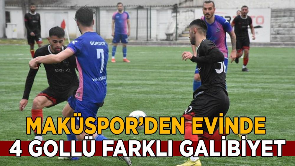 MAKÜSpor, Eskişehir Yunusemrespor'u farklı yendi