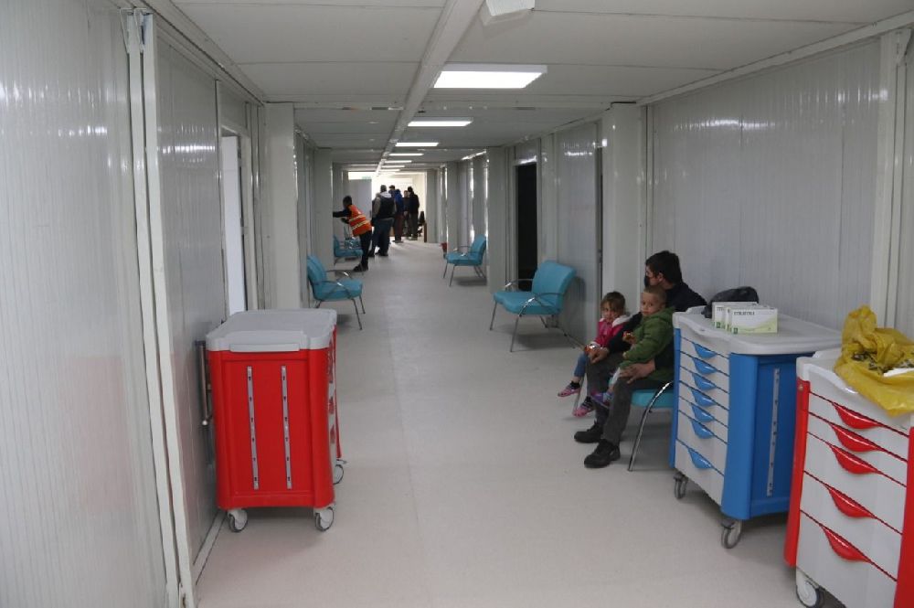 MÜSİAD Destekleriyle Hatay'da inşa edilen Sahra Hastanesi, hizmete başladı