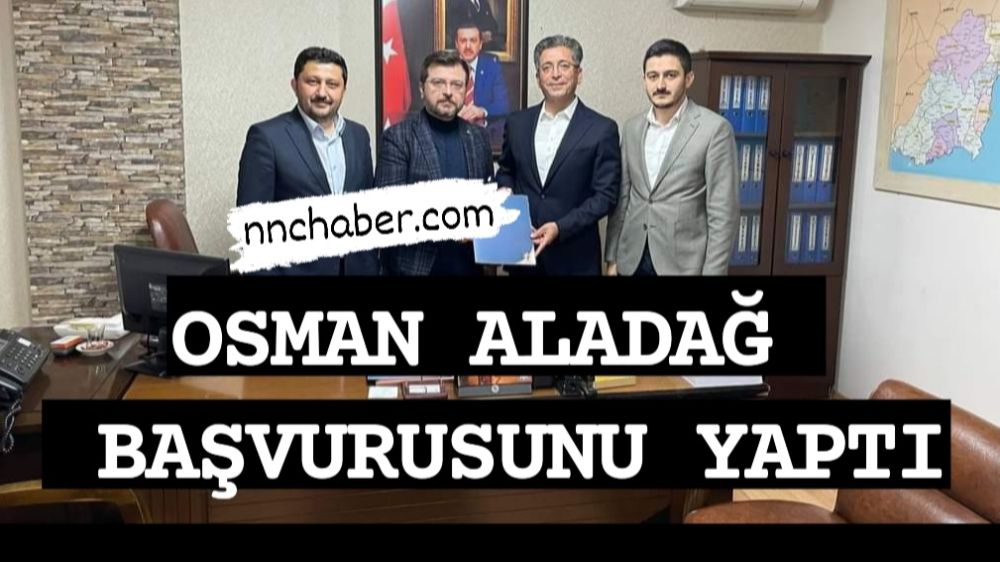 Osman Aladağ Ak Parti Antalya  Milletvekili   Aday Adayı 