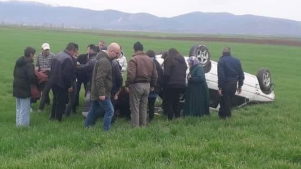 Afyonkarahisar ' da kaza : 4 kişi yaralandı