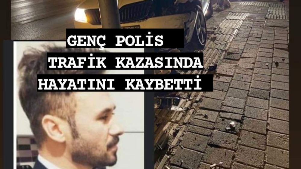 Antalya  Serik Trafik Kazası Polis Hayatını Kaybetti 