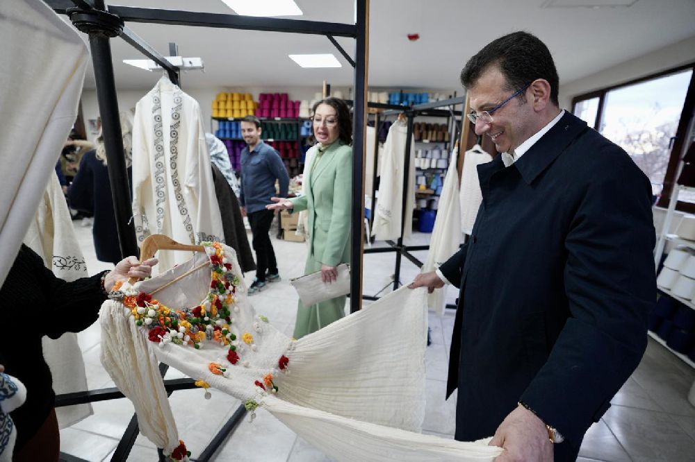 Başkan İmamoğlu ve eşi, Burdur'da kadın üreticilerle buluştu