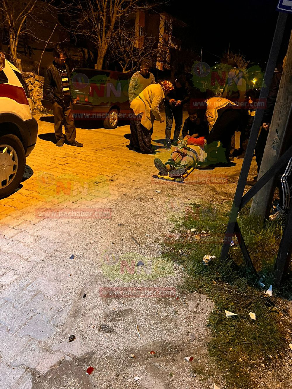Burdur Bucak'ta motosikletli trafik kazası