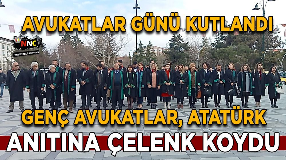 Burdur'da avukat günü
