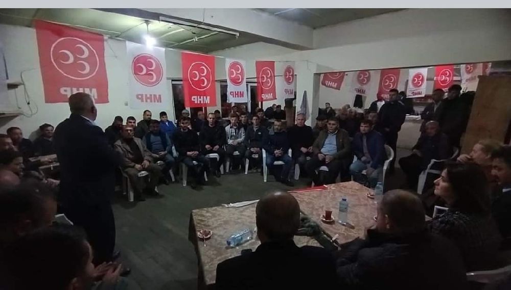 Burdur'da MHP adayları sahada