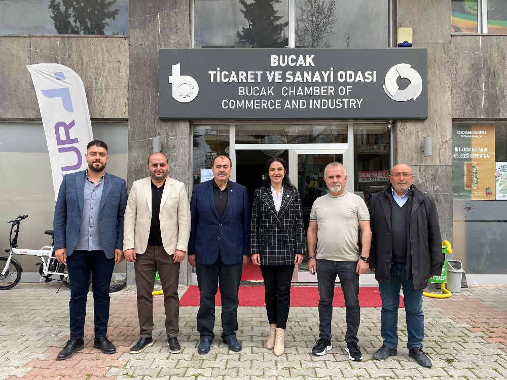 Burdur Milletvekili adayı Hülya Gümüş'ten Başkan Meçikoğlu'na ziyaret