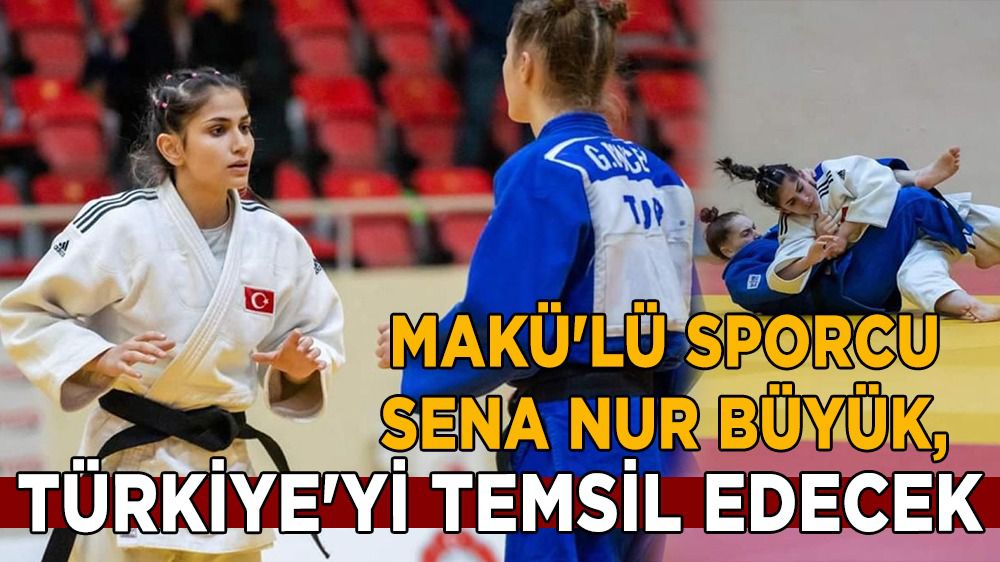 MAKÜ'lü sporcu Sena Nur Büyük, Türkiye'yi temsil edecek