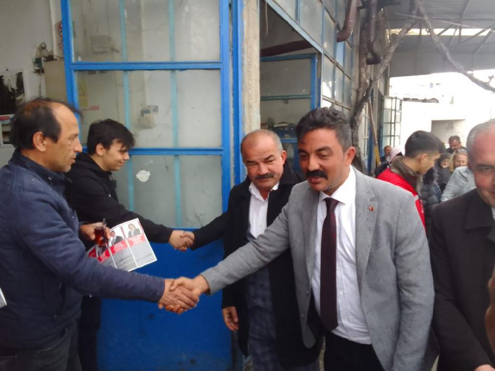 MHP Burdur Milletvekili adayları Burdur Sanayisinde