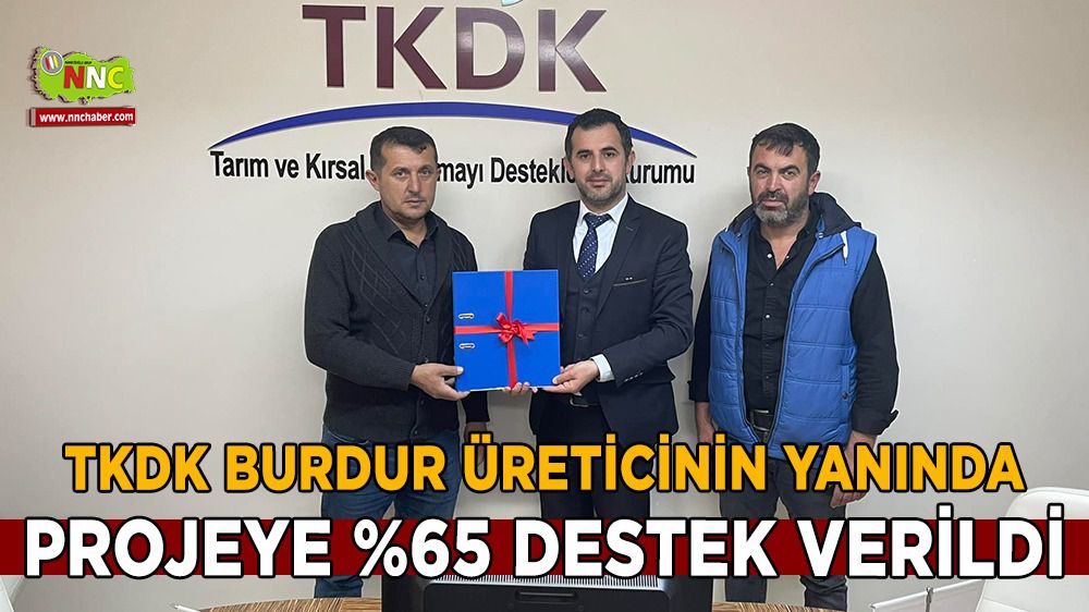 TKDK Burdur'dan %65 hibe desteği