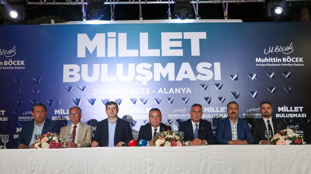 Antalya Büyükşehir Belediye Başkanı Böcek ; 4 Yılda Alanya'ya 1 Milyar 462 milyon Tl Yatırım Yaptık 