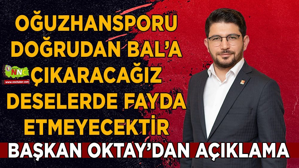 Başkan Ahmet Sedat Oktay'dan MAKÜSpor Oğuzhanspor maçı açıklaması