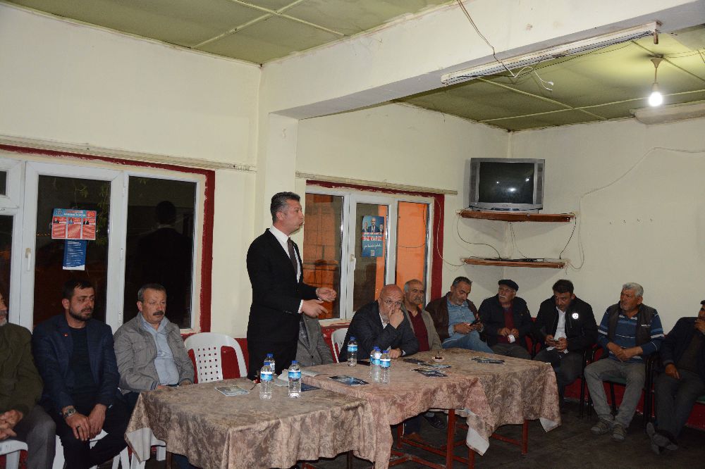 Burdur Askeriye Köyünde CHP adaylarına yoğun ilgi