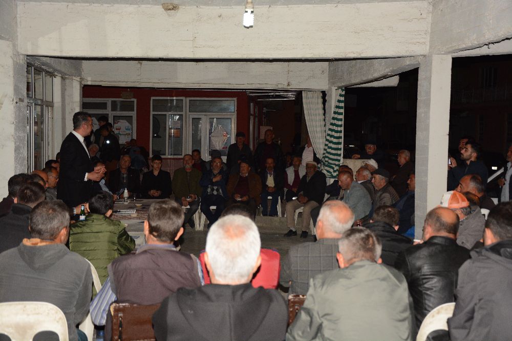 Burdur Askeriye Köyünde CHP adaylarına yoğun ilgi