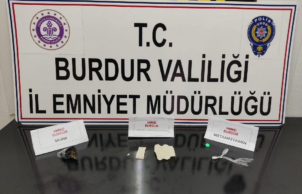 Burdur'da emniyet uyuşturucuya geçit vermiyor