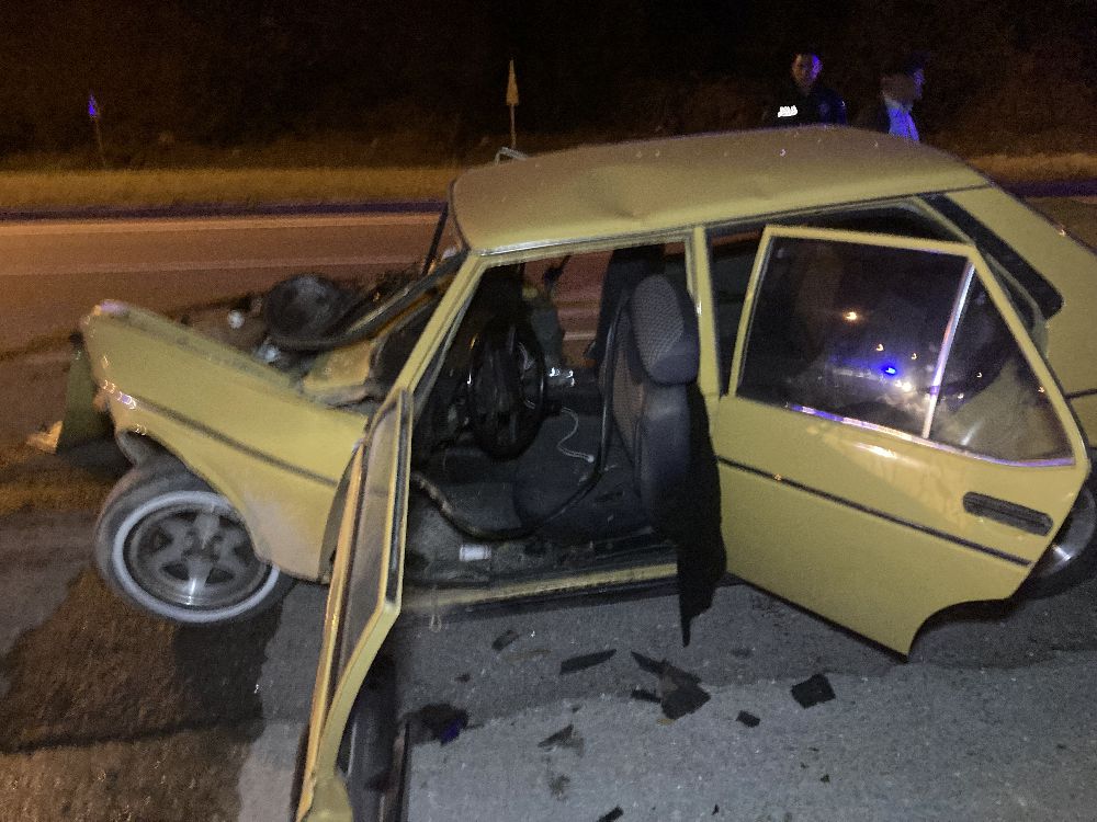 Burdur Fethiye karayolunda kaza 3 yaralı