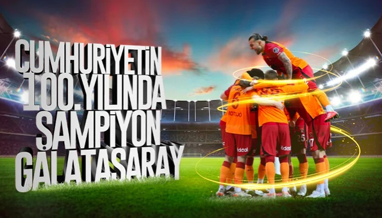 Süper Lig şampiyonu Galatasaray