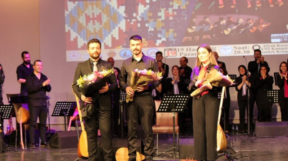 Afyon'da Türk Halk Müziği konseri