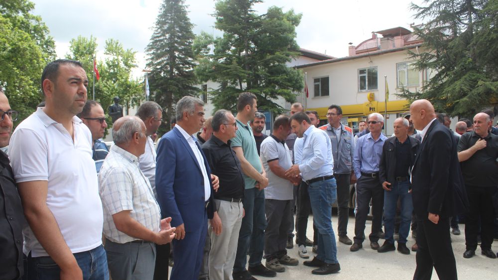Ak Parti Isparta Milletvekili Osman Zabun Şarkikaraağaç İlçesine ziyarette bulundu.