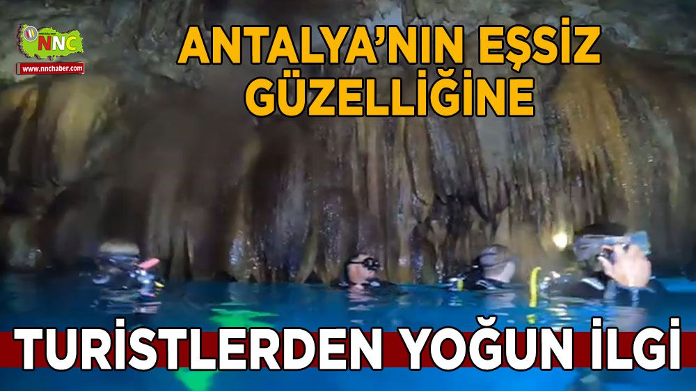 Antalya'da bu yer turistlerin ilgisini çekiyor