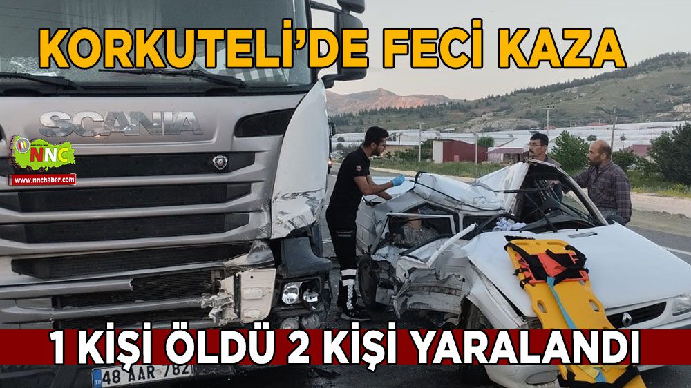 Antalya'da kaza 1 ölü 2 yaralı