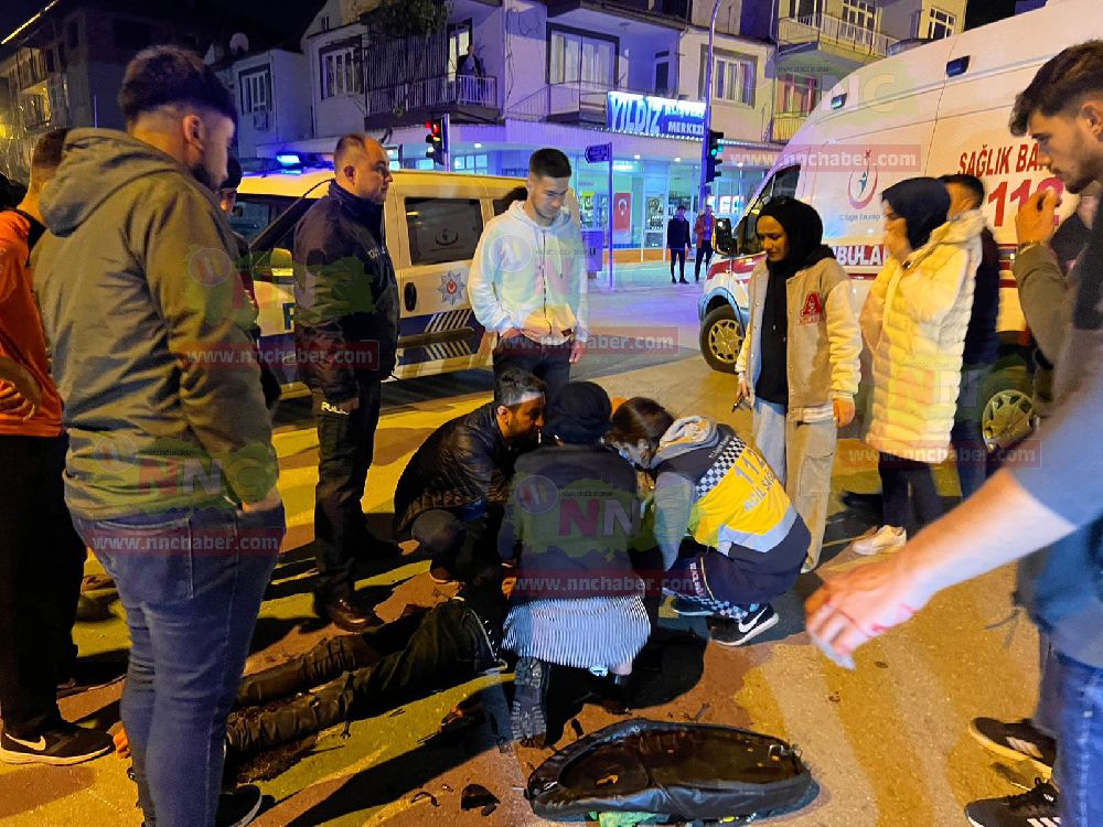 Bucak'ta feci kaza ağır yaralandı
