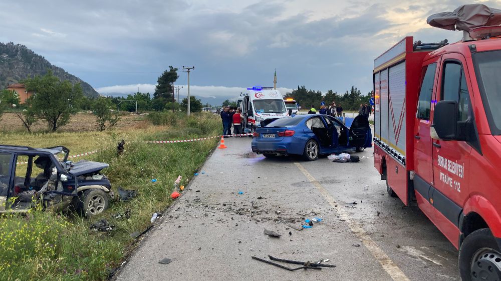 Burdur'da 5 kişinin ölümüyle sonuçlanan kazada detaylar belli oldu